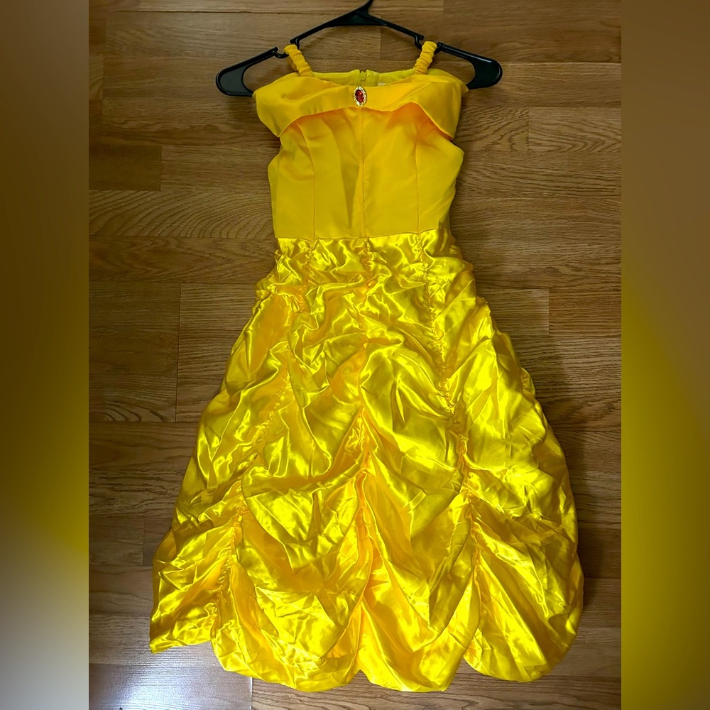 Princess Belle dress with gloves